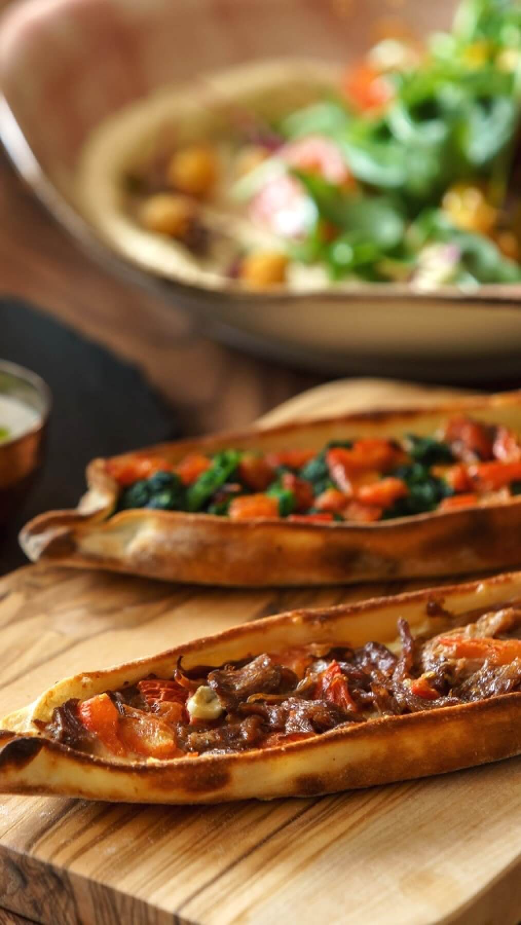 Mediterranean Pide